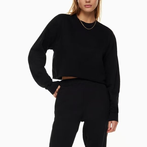 Aritzia Tna Boyfriend Light Crew - Picture 3 of 3